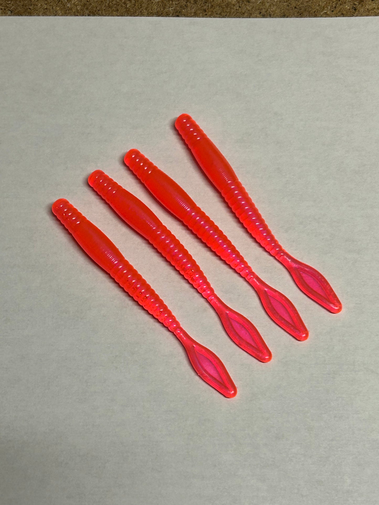 BDB - 4" RedruM - Soft Worm (8 - Pack)