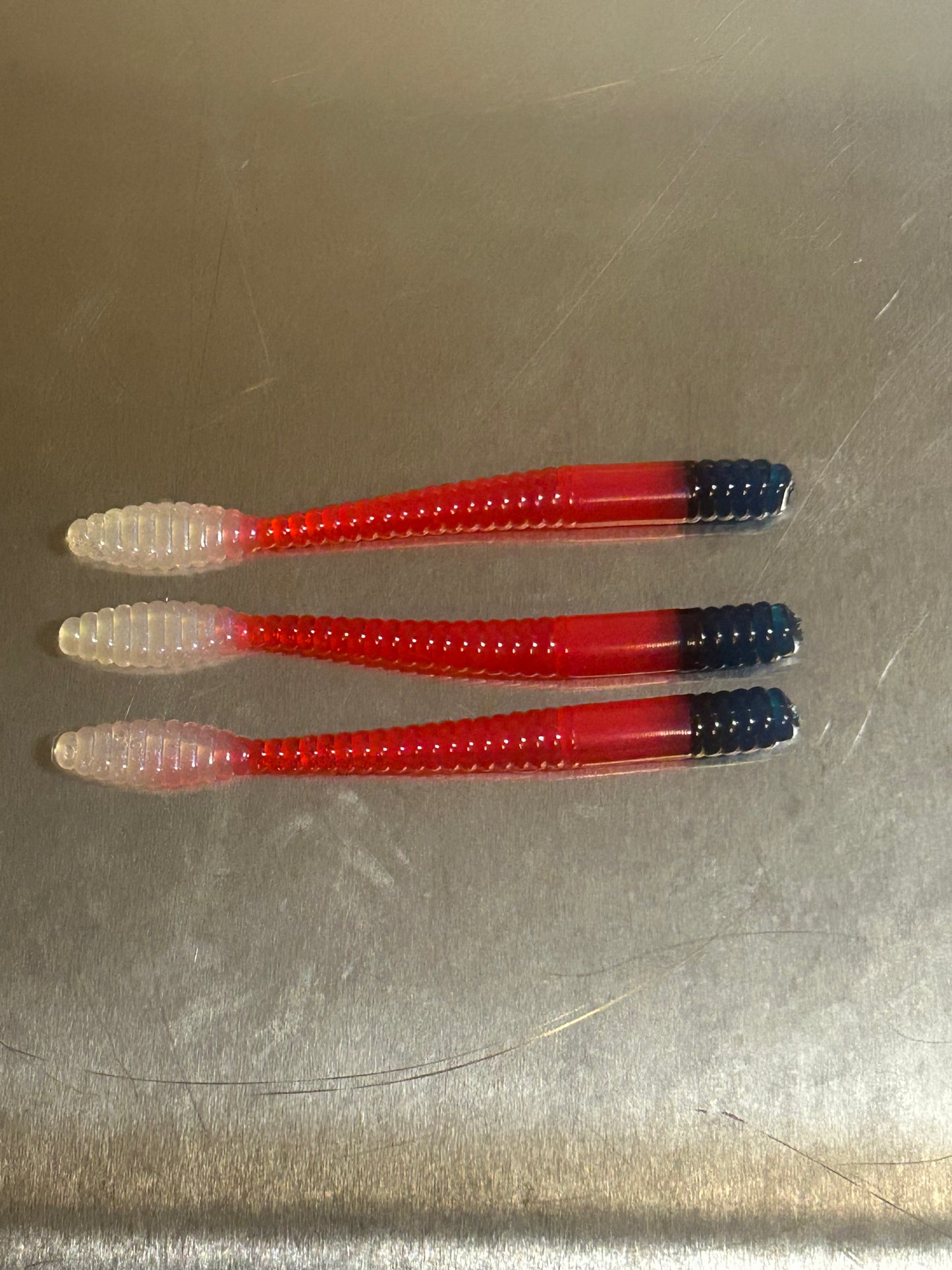 3.5" Capt America Worm (8 - Pack)