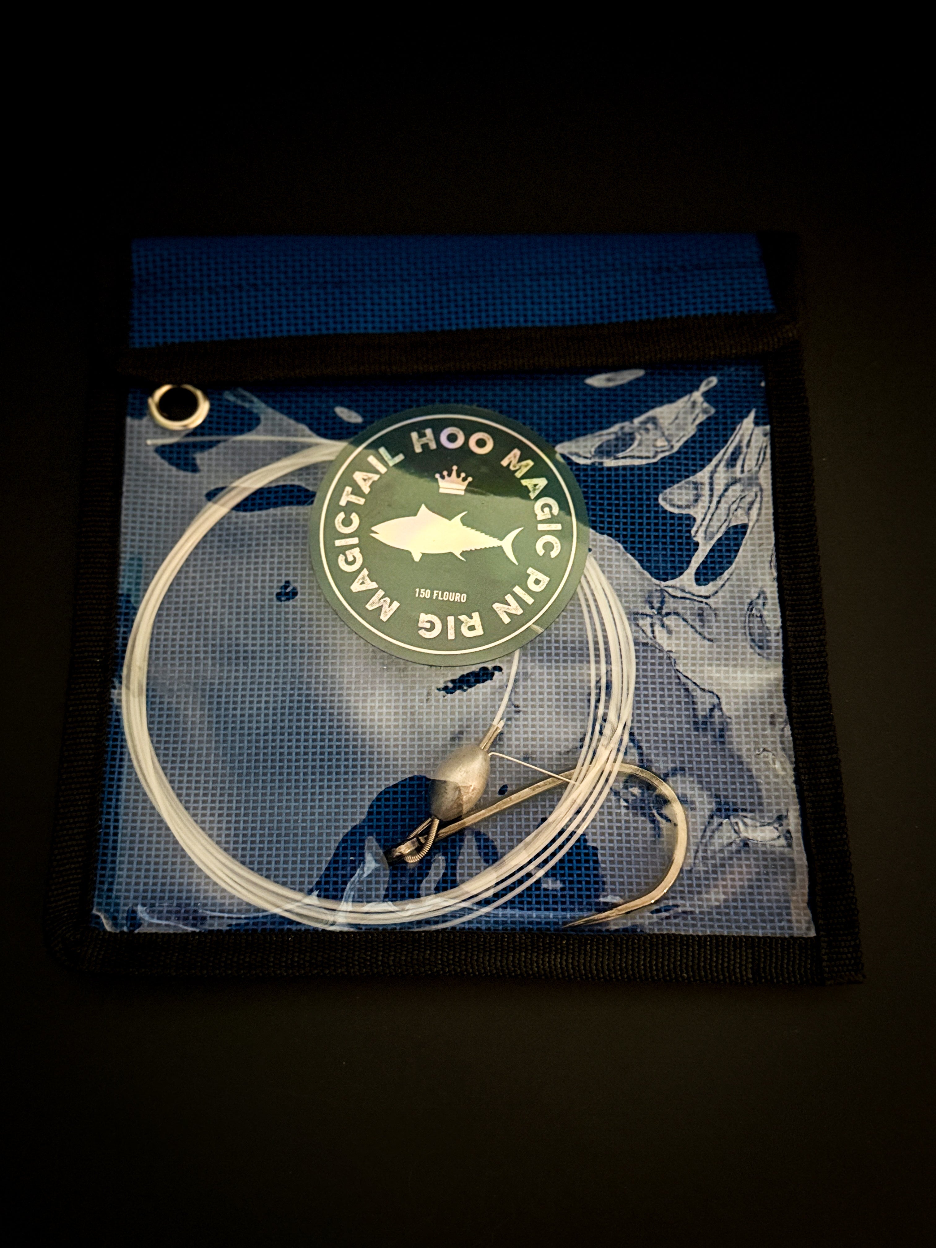 Pre-Made Ballyhoo Pin Rig – Bobber Down Bait Company