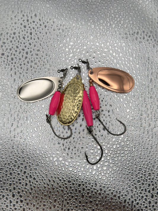 Pink "Torpedo" Spinners