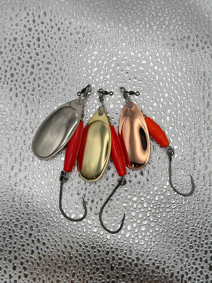 Orange "Torpedo" Spinners