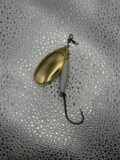 Pearl White "Torpedo" Spinners