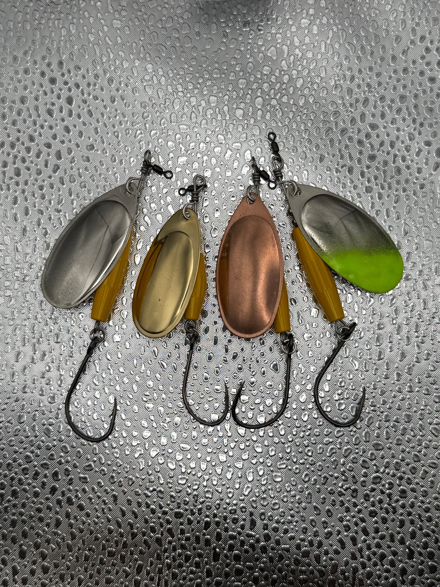 Yellow "Torpedo" Spinners