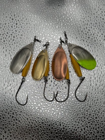 Yellow "Torpedo" Spinners