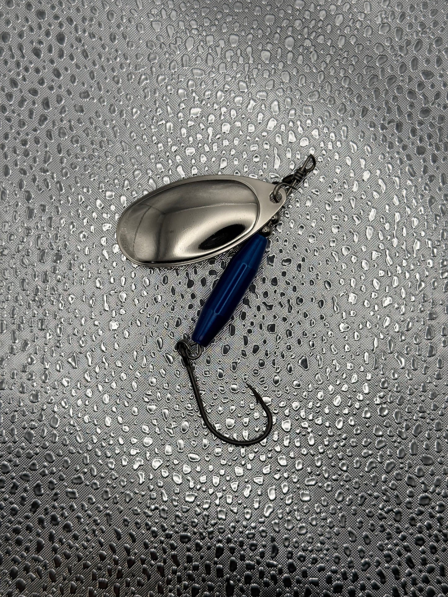 Blue "Torpedo" Spinners