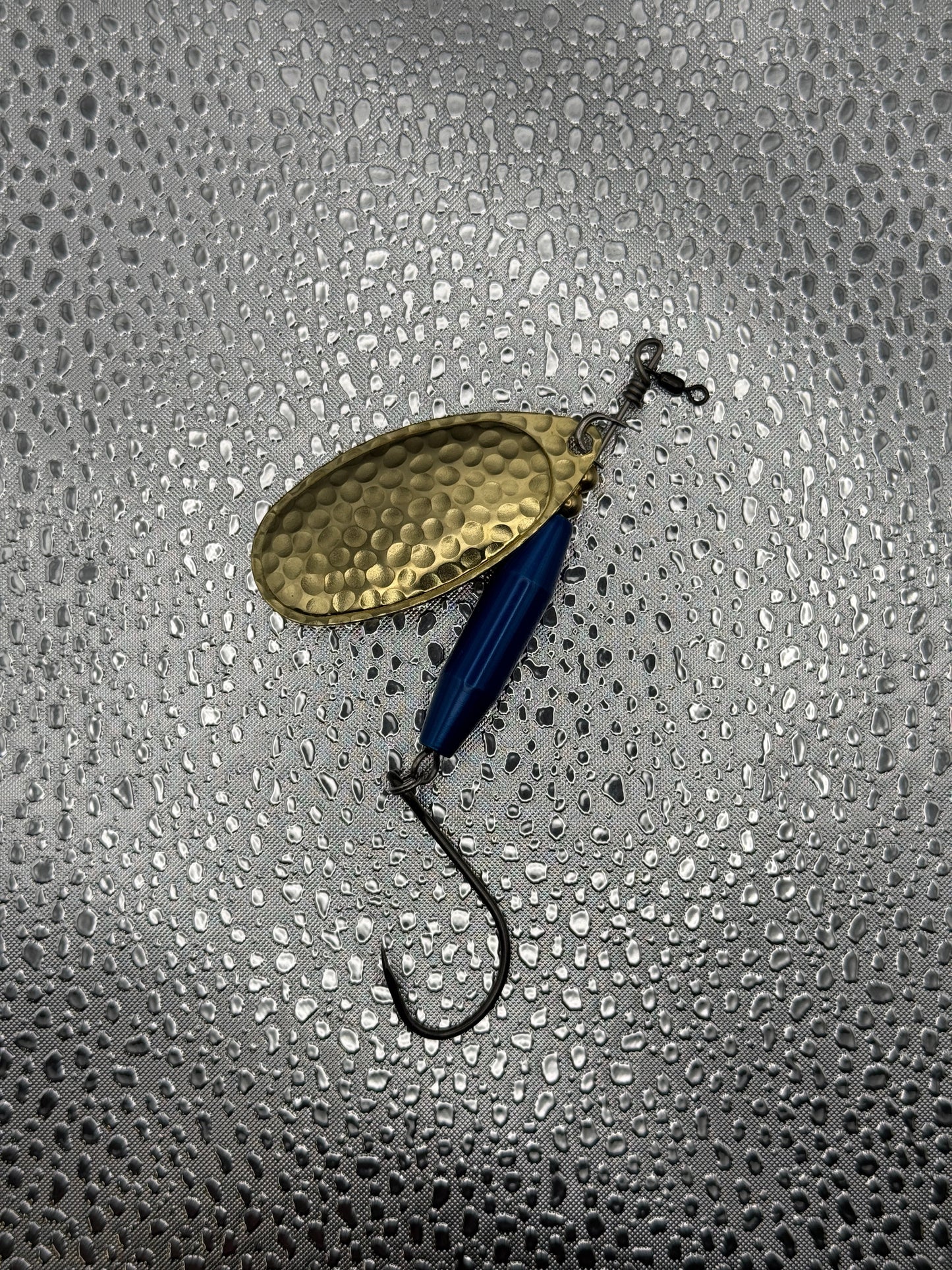 Blue "Torpedo" Spinners
