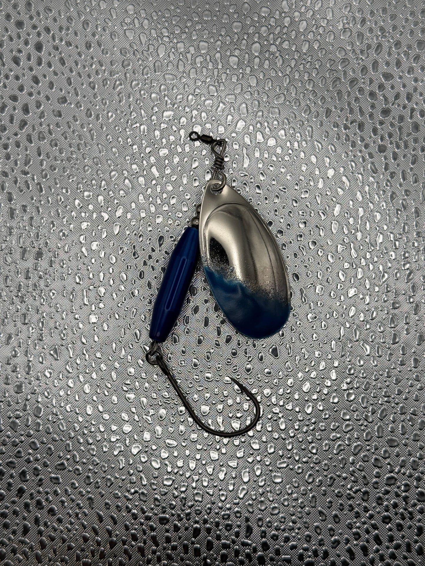 Blue "Torpedo" Spinners