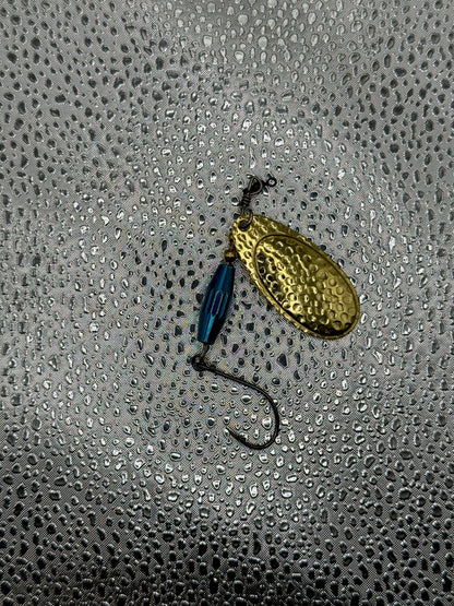 Blue "Torpedo" Spinners