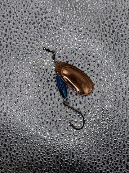 Blue "Torpedo" Spinners