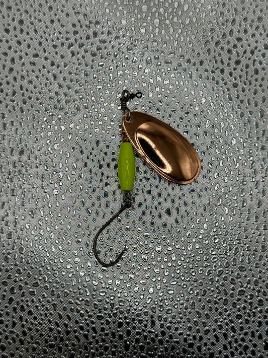 Chartreuse "Torpedo" Spinners