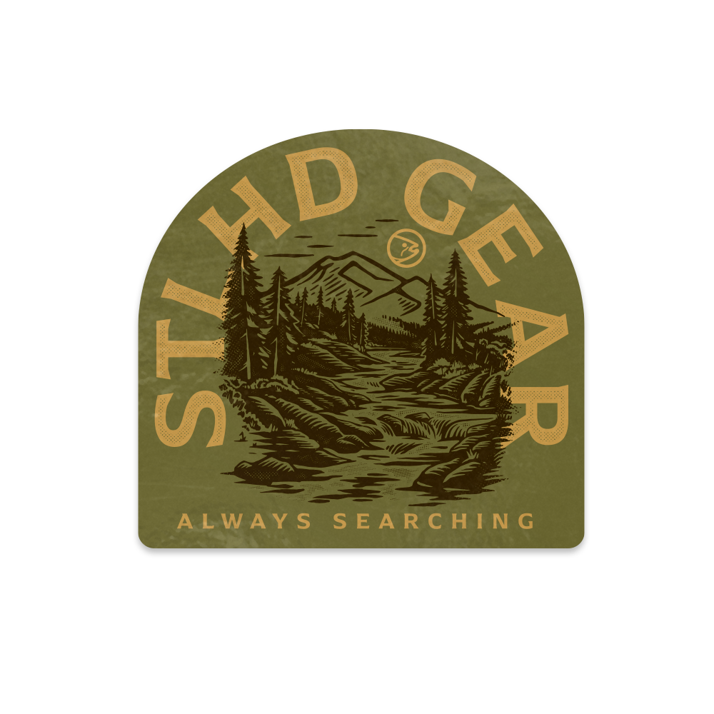 STLHD Mountain View Sticker – Bobber Down Bait Company