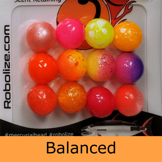 Mercurial Bead - Balanced Buoyancy - Fish Finder Pack