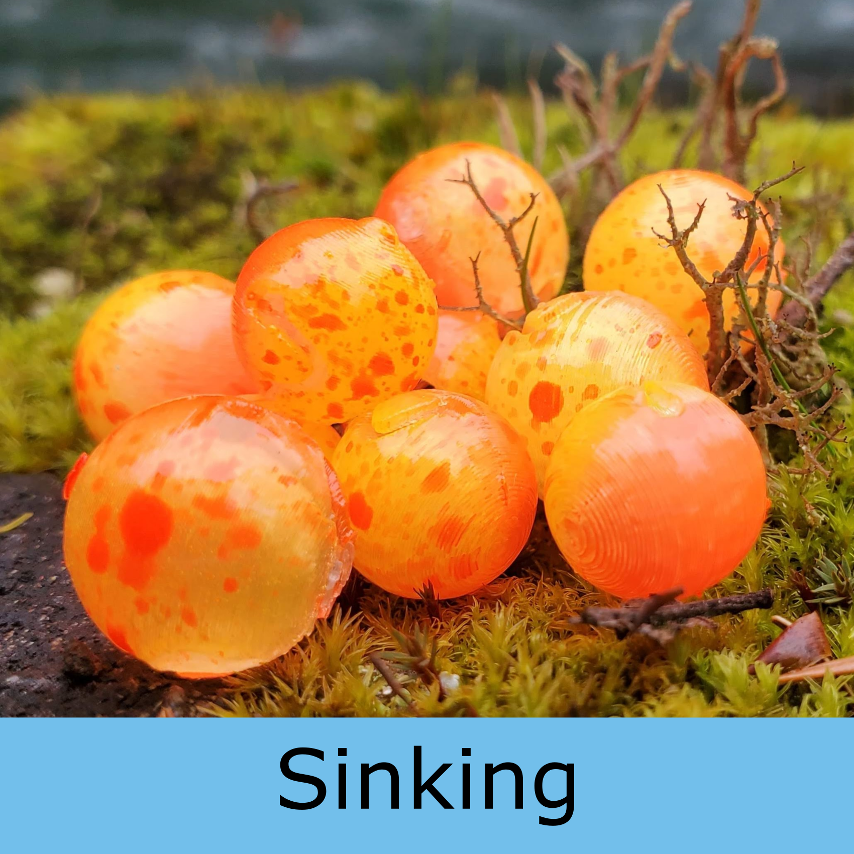 Mercurial Bead - Sinking - The Fish Rizzler – Bobber Down Bait Company