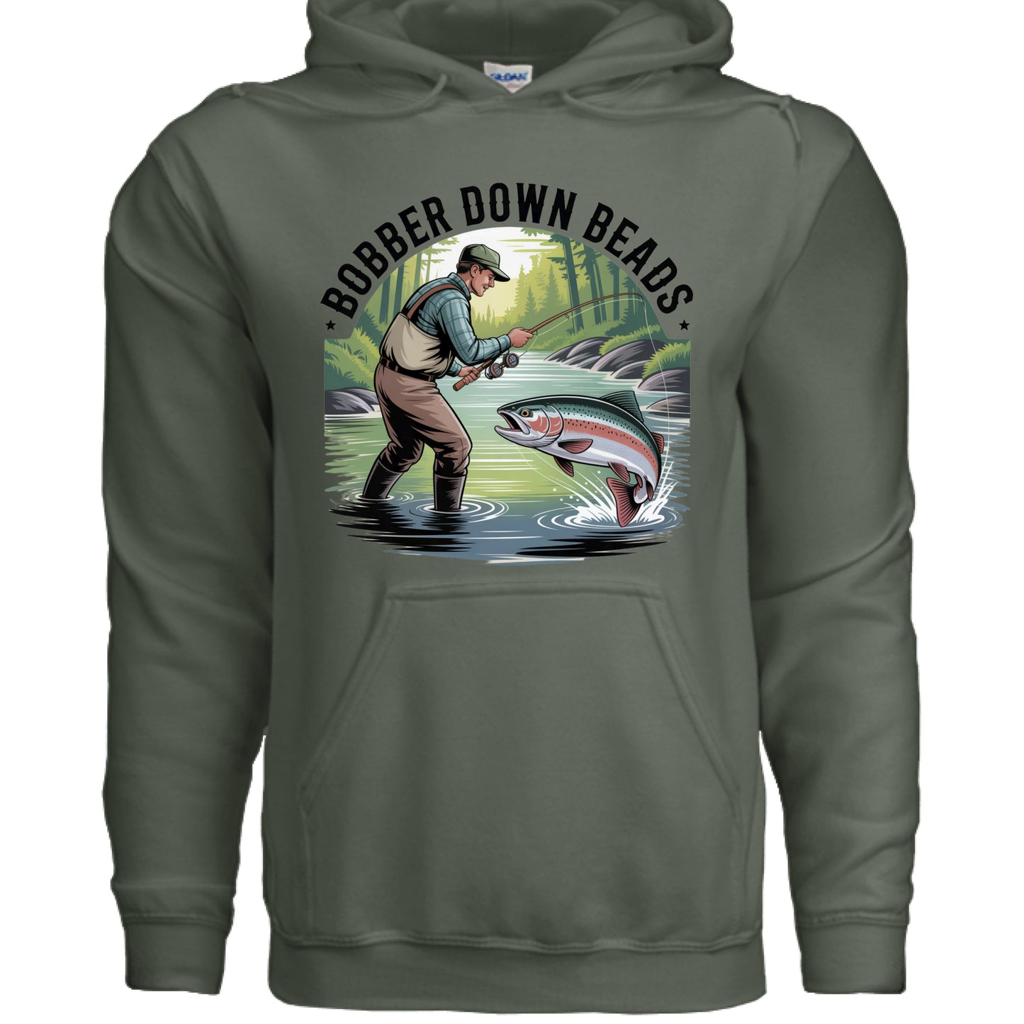MILITARY GREEN - FRONT
